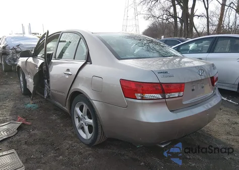 2006 Hyundai Sonata Gls V6/Lx V6 z USA, uszkodzony, nr VIN 5NPEU46F56H024058